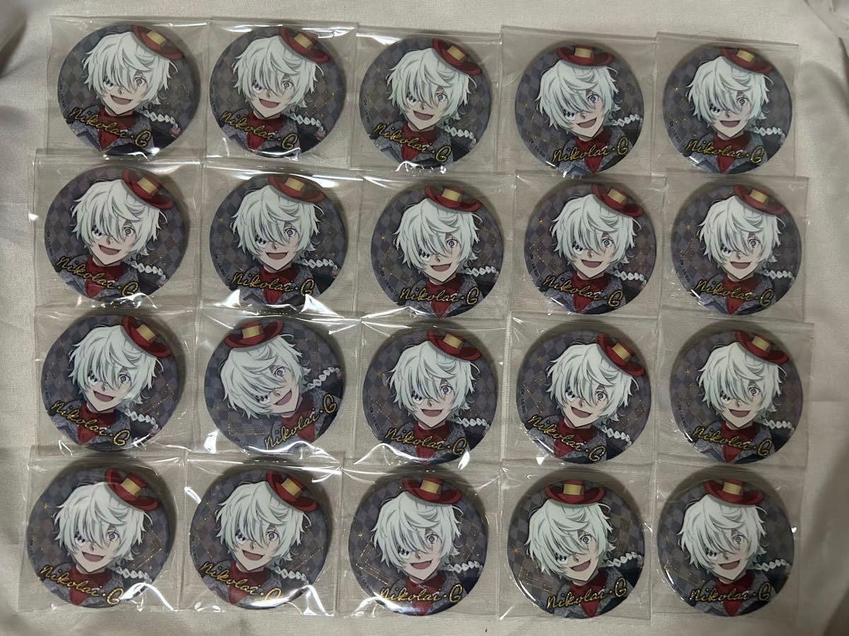 文豪ストレイドッグス 文スト ニコライ・ゴーゴリ RED 缶バッジ 東京